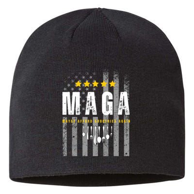 Trump 2024 Maga Maybe Afford Groceries Again Sustainable Beanie