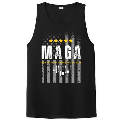 Trump 2024 Maga Maybe Afford Groceries Again PosiCharge Competitor Tank