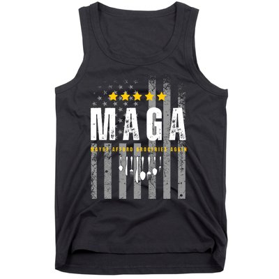 Trump 2024 Maga Maybe Afford Groceries Again Tank Top