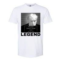 Trump 2024 Mugshot President legend Softstyle CVC T-Shirt