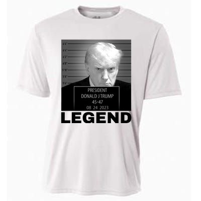 Trump 2024 Mugshot President legend Cooling Performance Crew T-Shirt