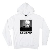 Trump 2024 Mugshot President legend Hoodie