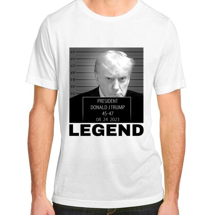 Trump 2024 Mugshot President legend Adult ChromaSoft Performance T-Shirt