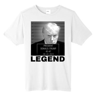 Trump 2024 Mugshot President legend Tall Fusion ChromaSoft Performance T-Shirt