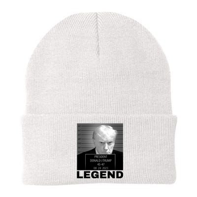 Trump 2024 Mugshot President legend Knit Cap Winter Beanie