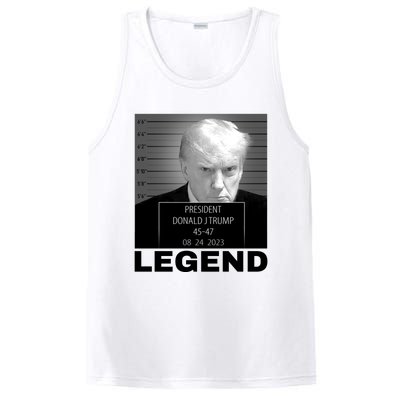 Trump 2024 Mugshot President legend PosiCharge Competitor Tank