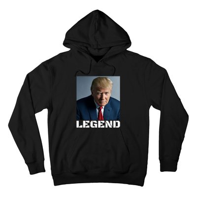 Trump 2024 Mugshot President legend Hoodie