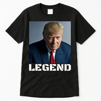 Trump 2024 Mugshot President legend Tall T-Shirt