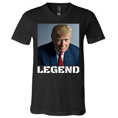 Trump 2024 Mugshot President legend V-Neck T-Shirt