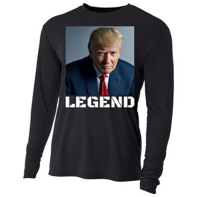 Trump 2024 Mugshot President legend Cooling Performance Long Sleeve Crew