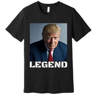 Trump 2024 Mugshot President legend Premium T-Shirt