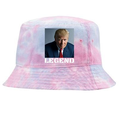 Trump 2024 Mugshot President legend Tie-Dyed Bucket Hat