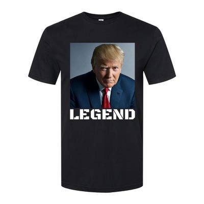 Trump 2024 Mugshot President legend Softstyle CVC T-Shirt