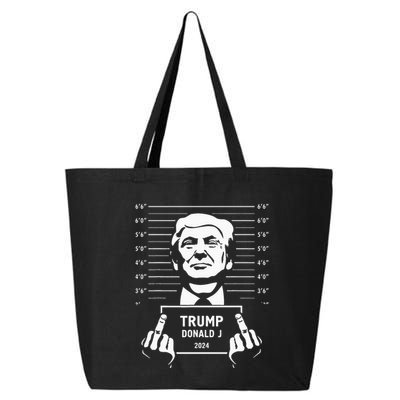 Trump 2024 Mugshot Style Poster 25L Jumbo Tote