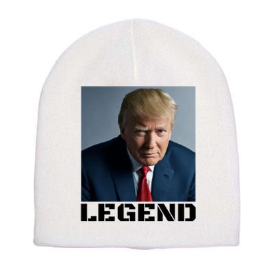 Trump 2024 Mugshot President legend Short Acrylic Beanie