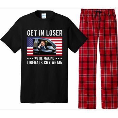 Trump 2024 Make Liberals Cry Again Get In Loser Pajama Set