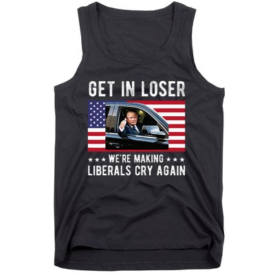 Trump 2024 Make Liberals Cry Again Get In Loser Tank Top