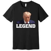 Trump 2024 Mugshot President Legend Premium T-Shirt