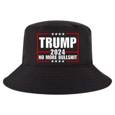 Trump 2024 No More Bullshit Cool Comfort Performance Bucket Hat