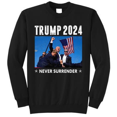 Trump 2024 Never Surrender Trump Assassinated Sweatshirt