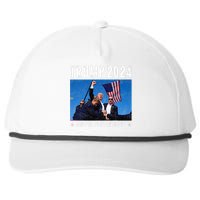 Trump 2024 Never Surrender Trump Assassinated Snapback Five-Panel Rope Hat