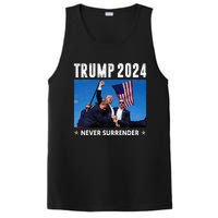 Trump 2024 Never Surrender Trump Assassinated PosiCharge Competitor Tank