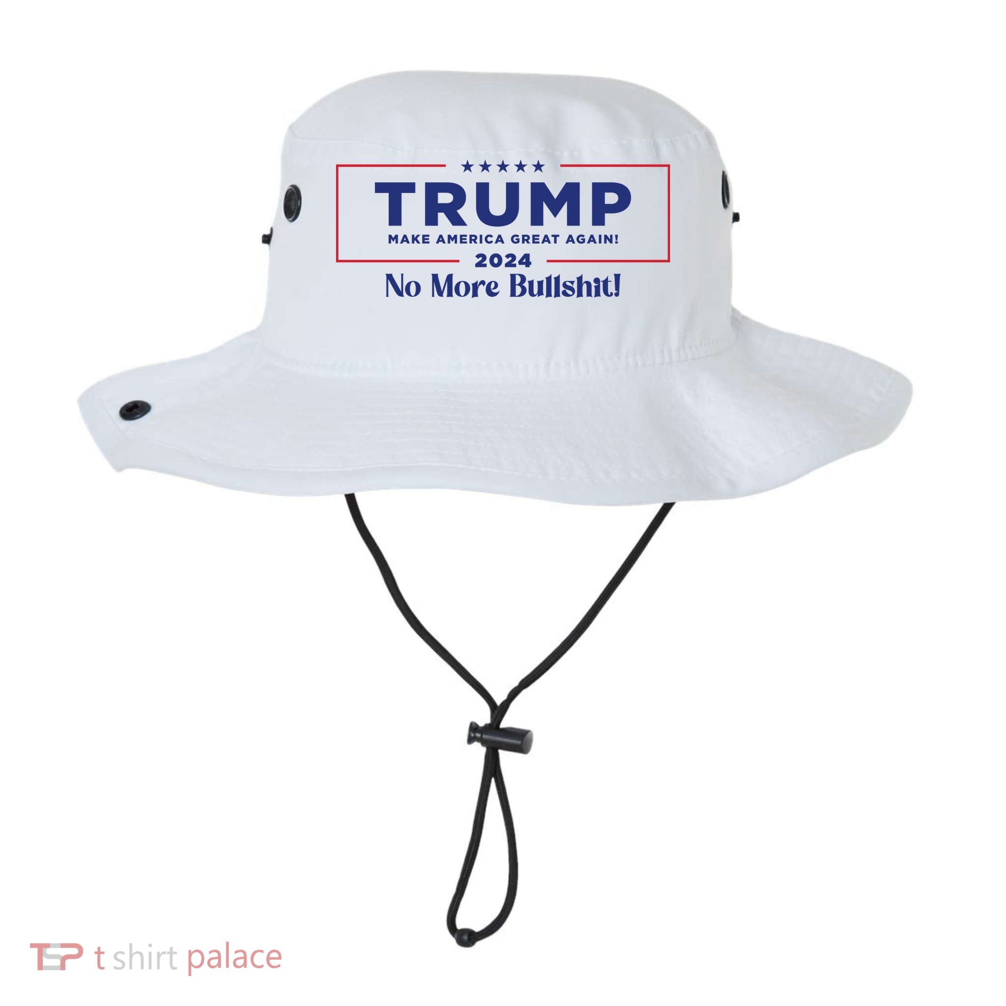 Trump 2024 No More Bullshit Bucket Hat