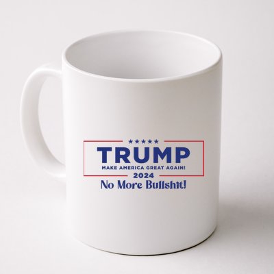 Trump 2024 No More Bullshit Mug