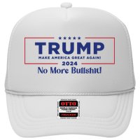 Trump 2024 No More Bullshit Trucker Hat