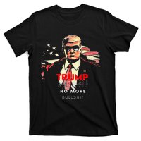 Trump 2024 No More Bullshit American Flag T-Shirt