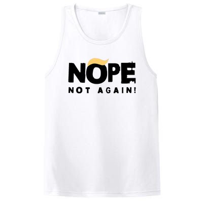 Trump 2024 Nope Not Again Funny Trump PosiCharge Competitor Tank