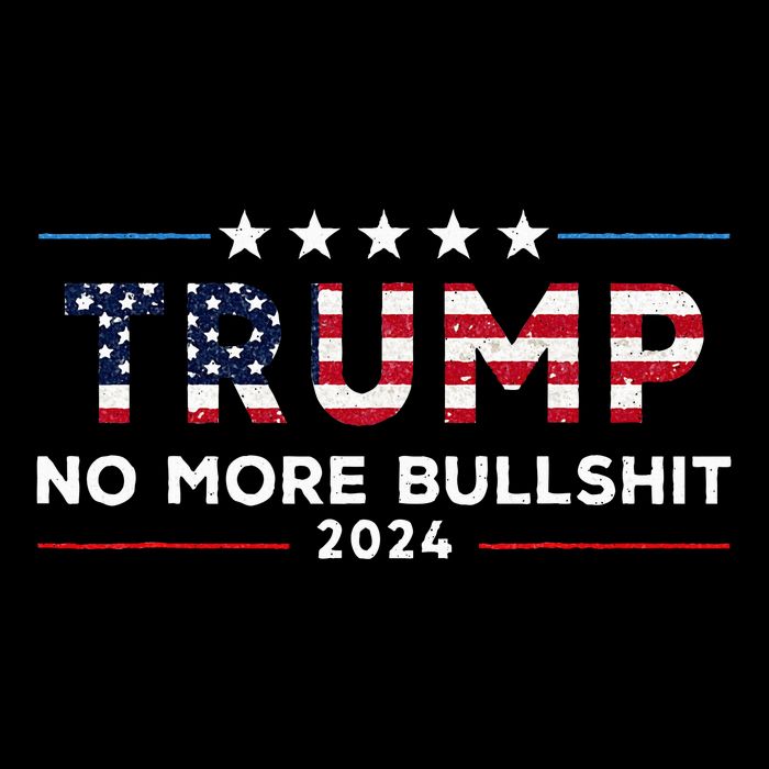 Trump 2024 No More Bullshit Political Mesh Reversible Basketball Jersey Tank