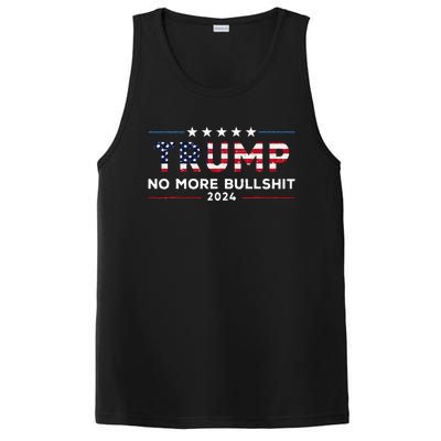 Trump 2024 No More Bullshit Political PosiCharge Competitor Tank