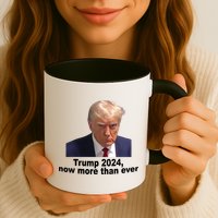 Trump 2024 Now More Than Ever Mugshot Political Mug