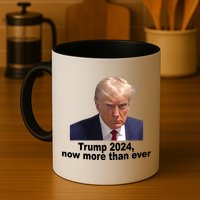 Trump 2024 Now More Than Ever Mugshot Political Mug