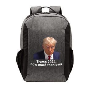 Trump 2024 Now More Than Ever Mugshot Political Vector Backpack