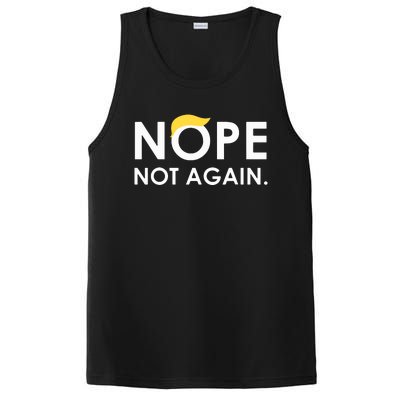 Trump 2024 Nope Not Again Funny Trump PosiCharge Competitor Tank