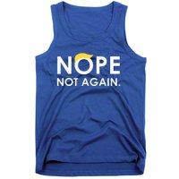 Trump 2024 Nope Not Again Funny Trump Tank Top