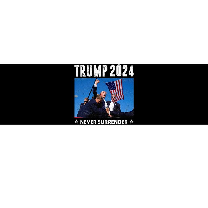 Trump 2024 Never Surrender Trump Assassinated Bumper Sticker