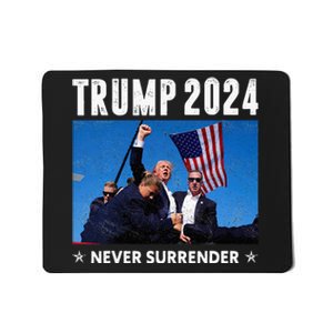 Trump 2024 Never Surrender Trump Assassinated Mousepad