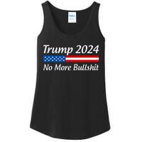 Trump 2024 No More Bullshit Ladies Essential Tank