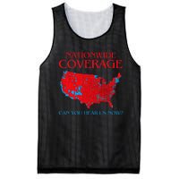 Trump 2024 Nationwide Coverage Can You Hear Us Now Mesh Reversible Basketball Jersey Tank