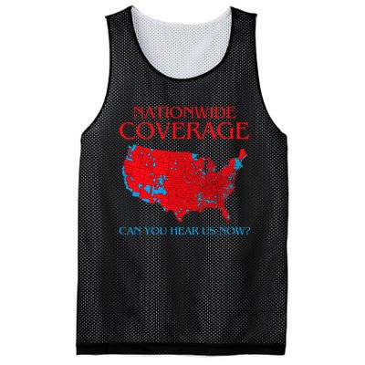 Trump 2024 Nationwide Coverage Can You Hear Us Now Mesh Reversible Basketball Jersey Tank