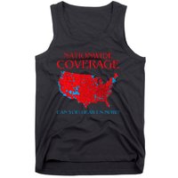 Trump 2024 Nationwide Coverage Can You Hear Us Now Tank Top