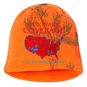 Trump 2024 Nationwide Coverage Can You Hear Us Now Kati - Camo Knit Beanie