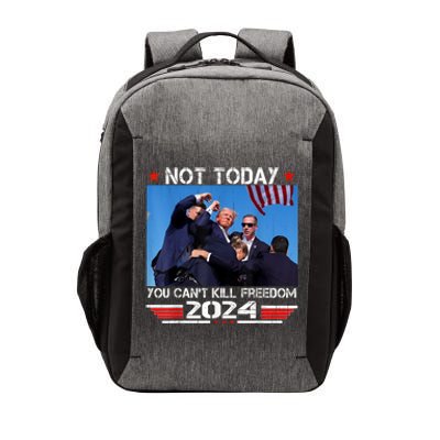 Trump 2024 Not Today You Cant Kill Freedom Stronger President Vector Backpack