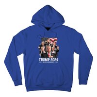 Trump 2024 Neversurrender I Stand With Trump 2024 Funny Gift Funny Gift Hoodie