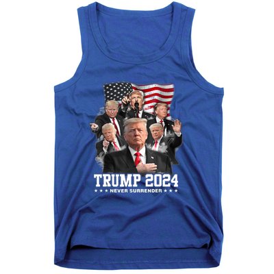 Trump 2024 Neversurrender I Stand With Trump 2024 Funny Gift Funny Gift Tank Top