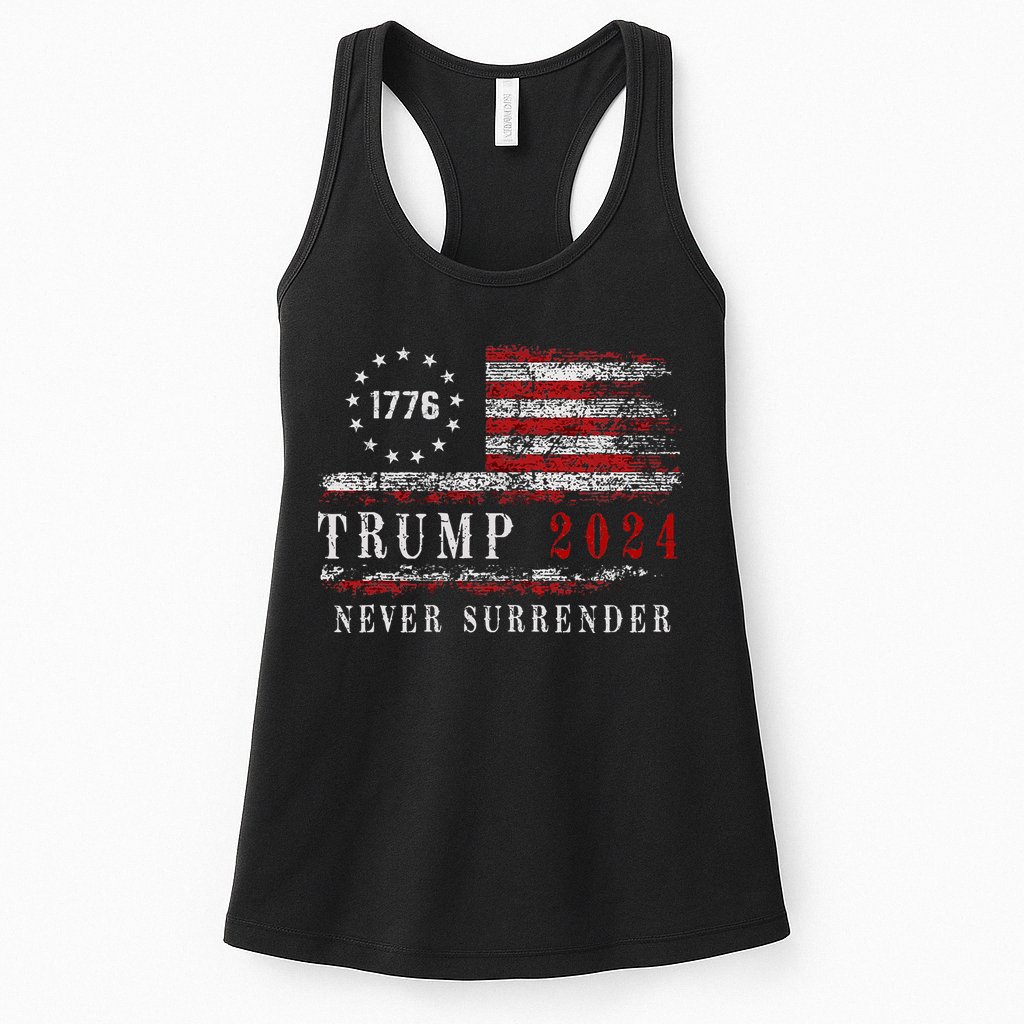 Trump 2024 Never Surrender President Legend Womens Tank Top