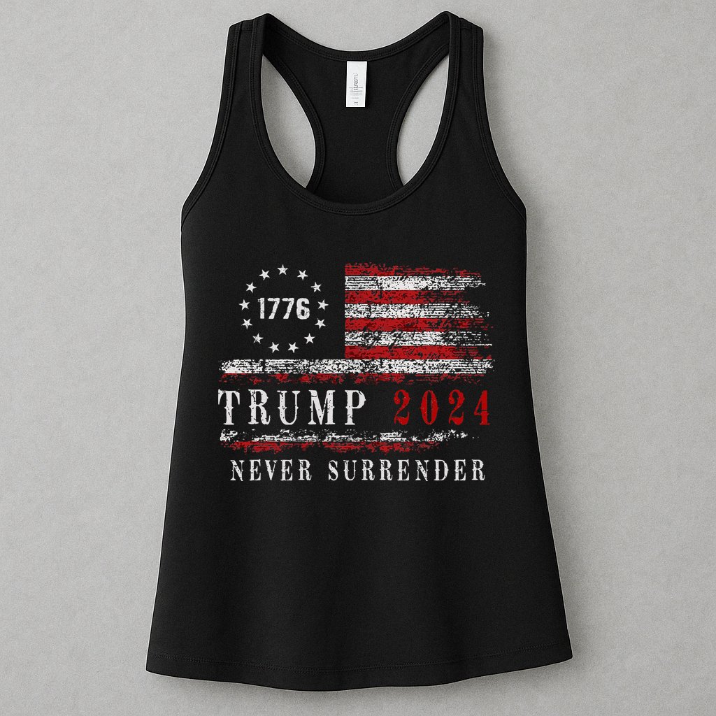 Trump 2024 Never Surrender President Legend Womens Tank Top